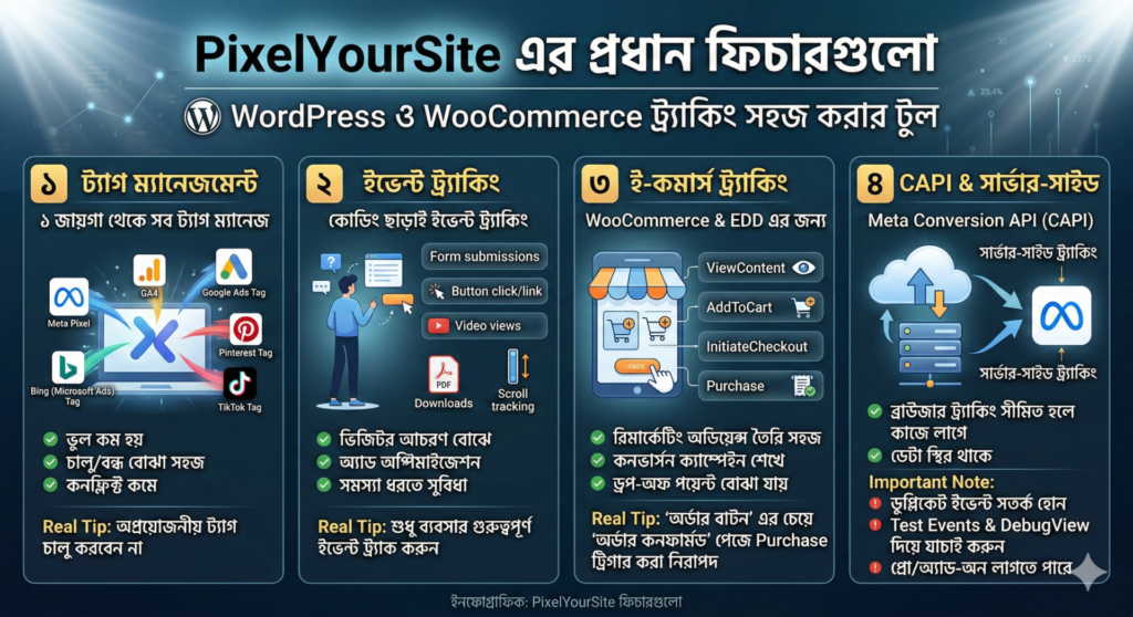 PixelYourSite কী? কেন এটি আপনার ওয়ার্ডপ্রেস সাইটের জন্য অপরিহার্য?