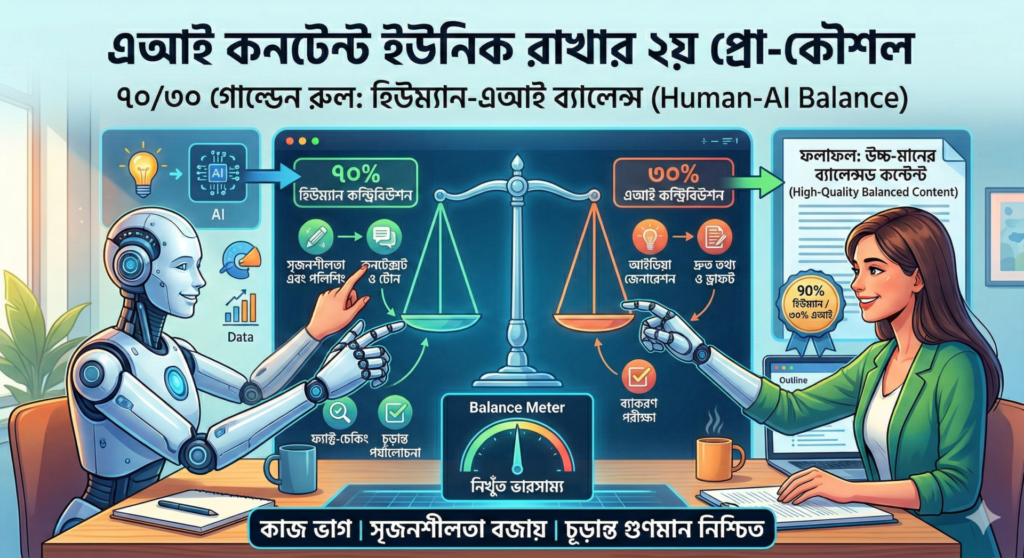 AI কন্টেন্ট প্লেজারিজম ছাড়া কিভাবে ব্যবহার করবেন