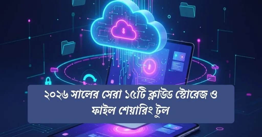 ২০২৬ সালের সেরা ১৫টি ক্লাউড স্টোরেজ ও ফাইল শেয়ারিং টুল