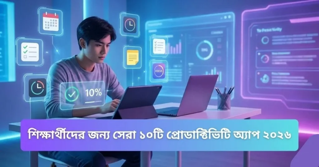 শিক্ষার্থীদের-জন্য-সেরা-১০টি-প্রোডাক্টিভিটি-অ্যাপ-২০২৬