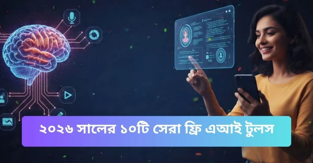 ২০২৬ সালের ১০টি সেরা ফ্রি এআই টুলস