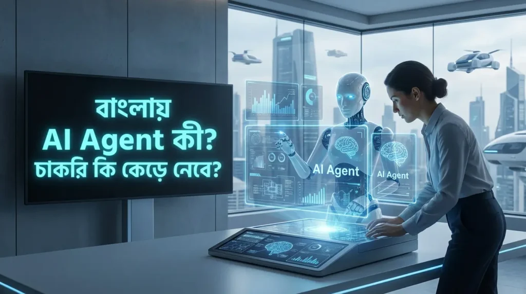 Artificial Intelligence, AI এর ভবিষ্যৎ, AI এবং চাকরি, AI টুলস, মেশিন লার্নিং, অটোমেশন, ফিউচার টেকনোলজি, AI Agent এর ব্যবহার। AI Agent কী