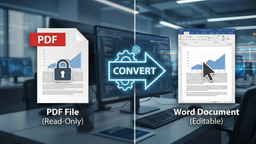 ডকুমেন্ট কনভার্টার (Document Converter) পিডিএফ এডিটর (PDF Editor) ফ্রি ফাইল কনভার্টার (Free File Converter) ওয়ার্ড টু পিডিএফ (Word to PDF) পিডিএফ টু ওয়ার্ড (PDF to Word) ওসিআর টুলস (OCR Tools) ইমেজ টু টেক্সট (Image to Text) ফাইল এডিটিং সফটওয়্যার (File Editing Software) ডকুমেন্ট কনভার্টার, পিডিএফ এডিটর, ফ্রি ফাইল কনভার্টার, ওয়ার্ড টু পিডিএফ, পিডিএফ টু ওয়ার্ড, ওসিআর টুলস, ইমেজ টু টেক্সট, ফাইল এডিটিং সফটওয়্যার, সেরা অনলাইন কনভার্টার, বাংলা ওসিআর সফটওয়্যার, পিডিএফ এডিট করার নিয়ম, জেপিজি থেকে পিডিএফ, ফাইল কম্প্রেস করার উপায়, গুগল ডকস টিপস, ক্যানভা পিডিএফ এডিটিং, আই লাভ পিডিএফ রিভিউ, মোবাইল ডকুমেন্ট স্ক্যানার, ডিজিটাল ফাইল ম্যানেজমেন্ট, কিভাবে পিডিএফ ফাইল ওয়ার্ডে কনভার্ট করব, ফ্রি পিডিএফ এডিটর কোনটি ভালো, ছবি থেকে লেখা আলাদা করার উপায় কি, মোবাইল দিয়ে ফাইল কনভার্ট করার অ্যাপ, বিনা মূল্যে ডকুমেন্ট এডিট করার সেরা সাইট